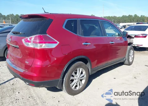 2015 Nissan Rogue Sv z USA, uszkodzony, nr VIN KNMAT2MTXFP501635